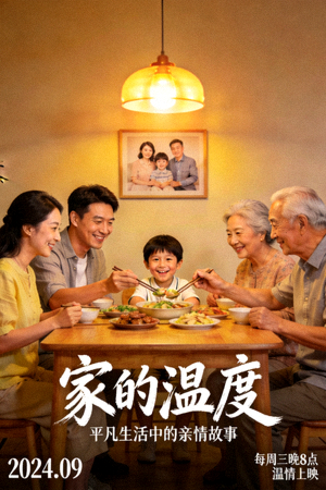 家庭剧海报 - 温馨家庭生活与亲情故事